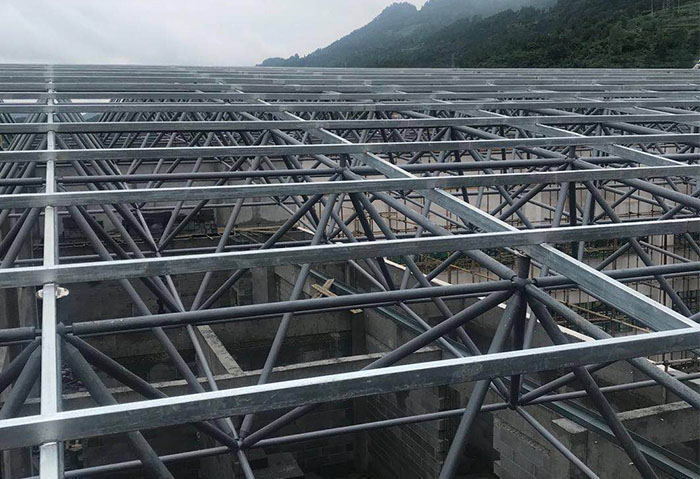 德阳学校艺体楼网架